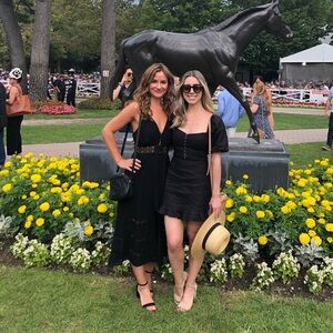 Reformation Black Linen Dress